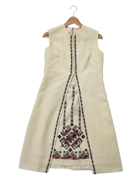 Narodna Radinost Beograd Dresses & Skirts - Vintage Narodna Radinost Beograd Folk Art Handcrafted Dress - Size 42